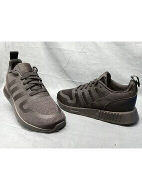 Adidas Multix J Athletic Sneakers Mesh Triple Black Boys Size 4.5 NEW NO BOX!